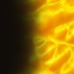yellow 3d sunburst